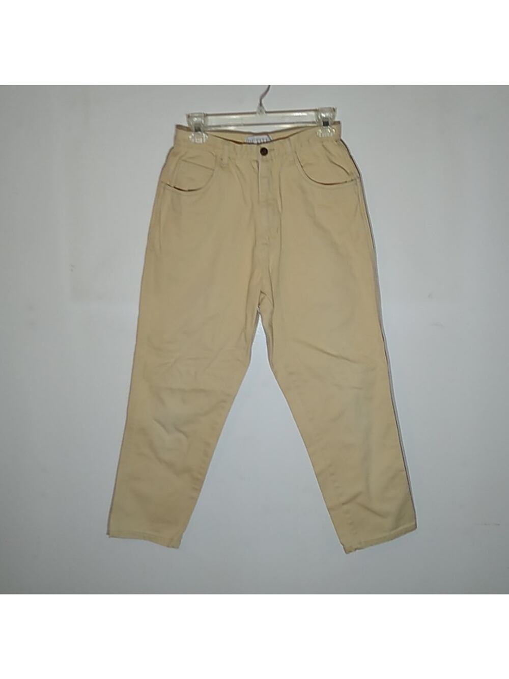 Petites Sophisticate cream jeans size 10